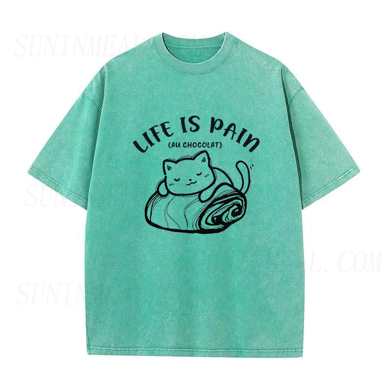 Life is Pain au Chocolat  Unisex Tee