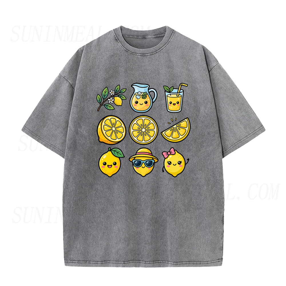 Cute Kawaii Lemon Unisex Tee