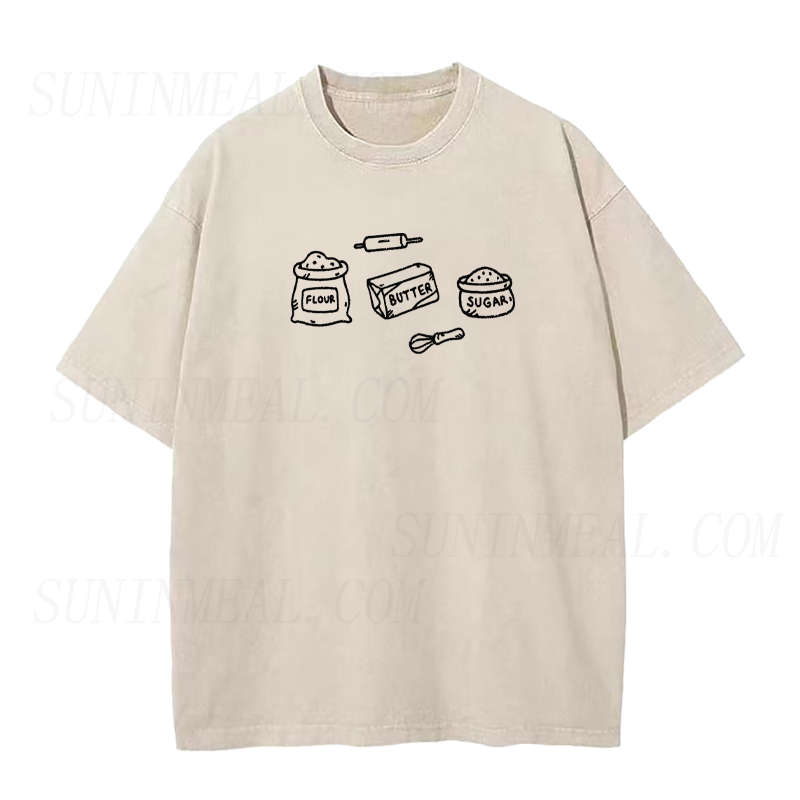 Butter Flour Sugar Unisex Tee