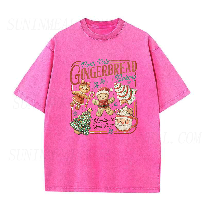 North Pole Gingerbread Unisex Tee