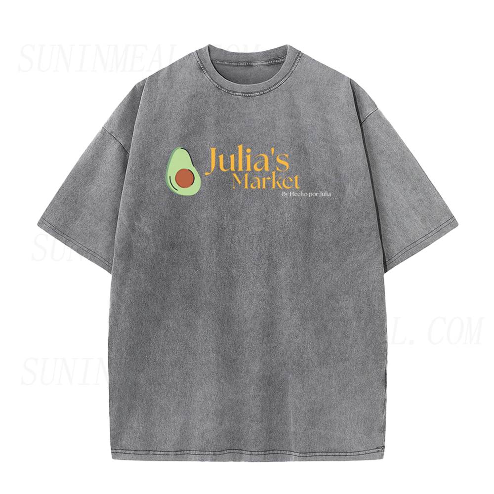 Julia's Market Avocado Unisex Tee
