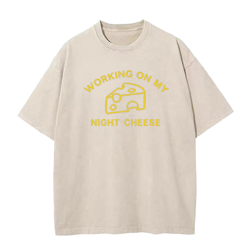 Workin on My Night Cheese Tee