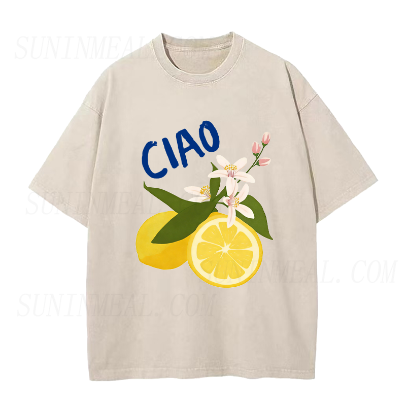 Ciao Summer Lemon Unisex Tee