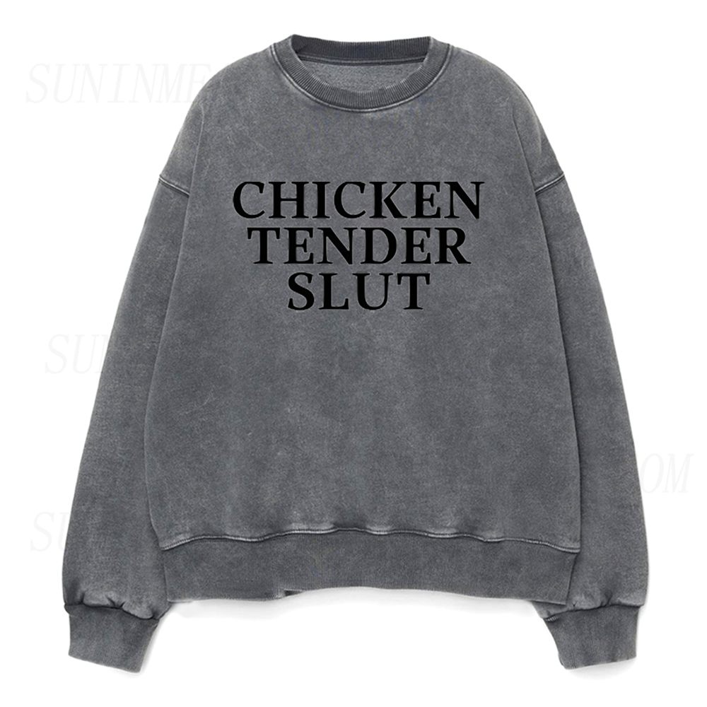 Chicken Tender Slut Unisex Crewneck Sweatshirt