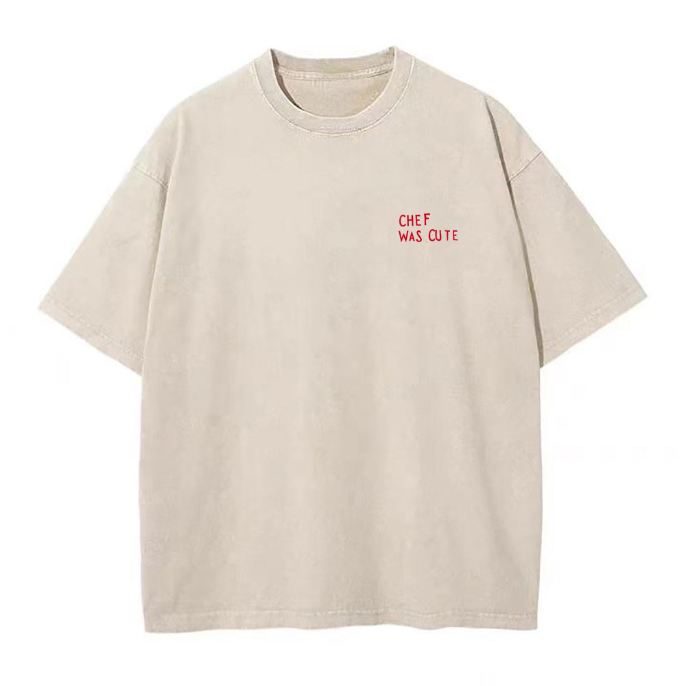 Chef was cute Unisex Tee