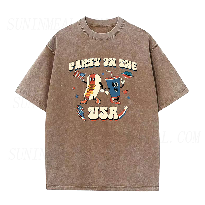 4th Of July party time Unisex Tee