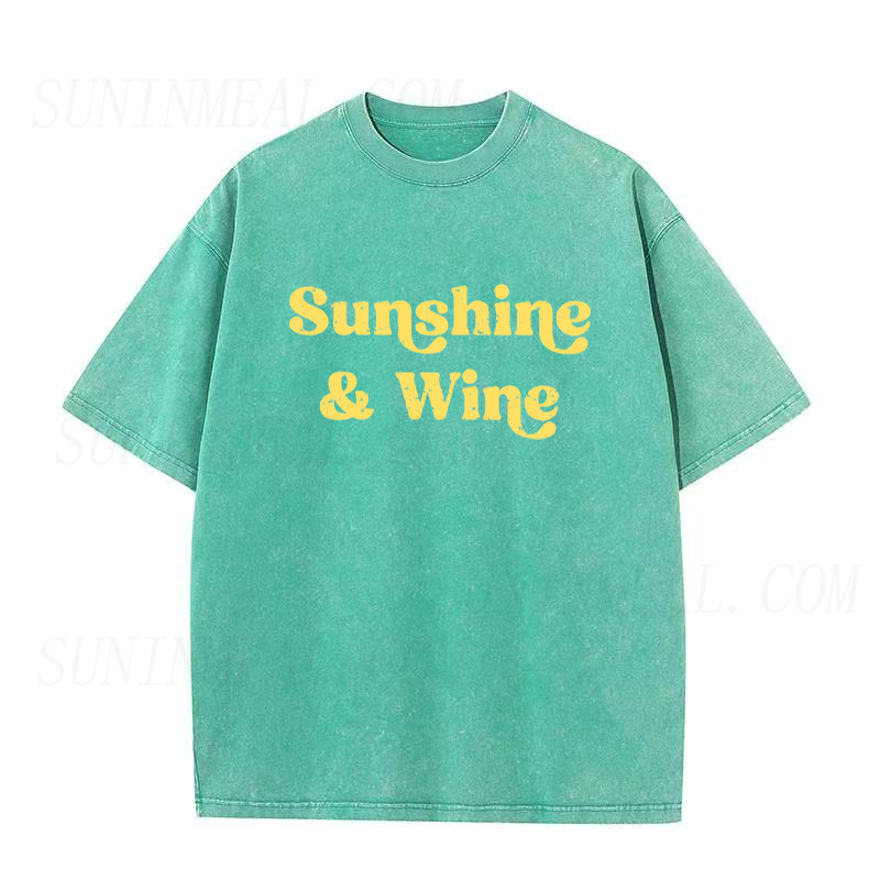 Sunshine & Wine Unisex Tee