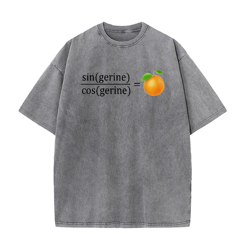 tan(gerine) math Unisex Tee