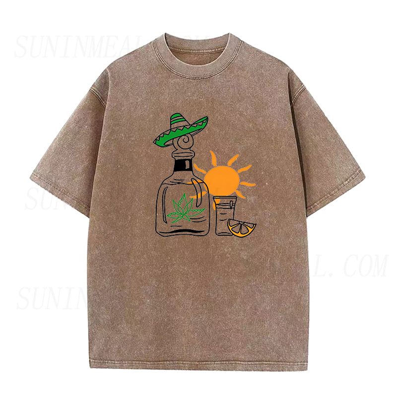 Tequila shot and sun Unisex Tee