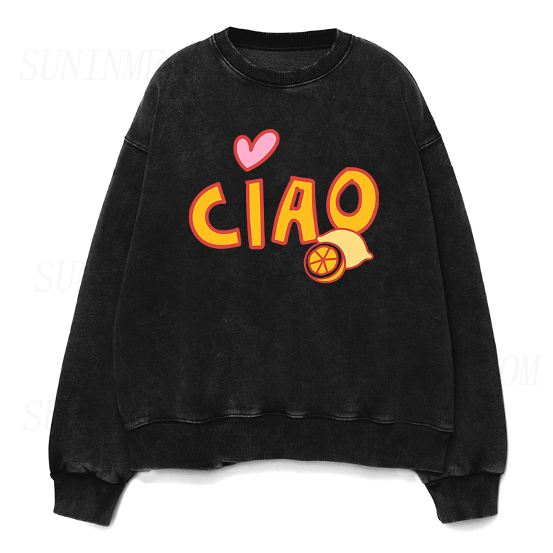 Ciao Lemon Unisex Crewneck Sweatshirt