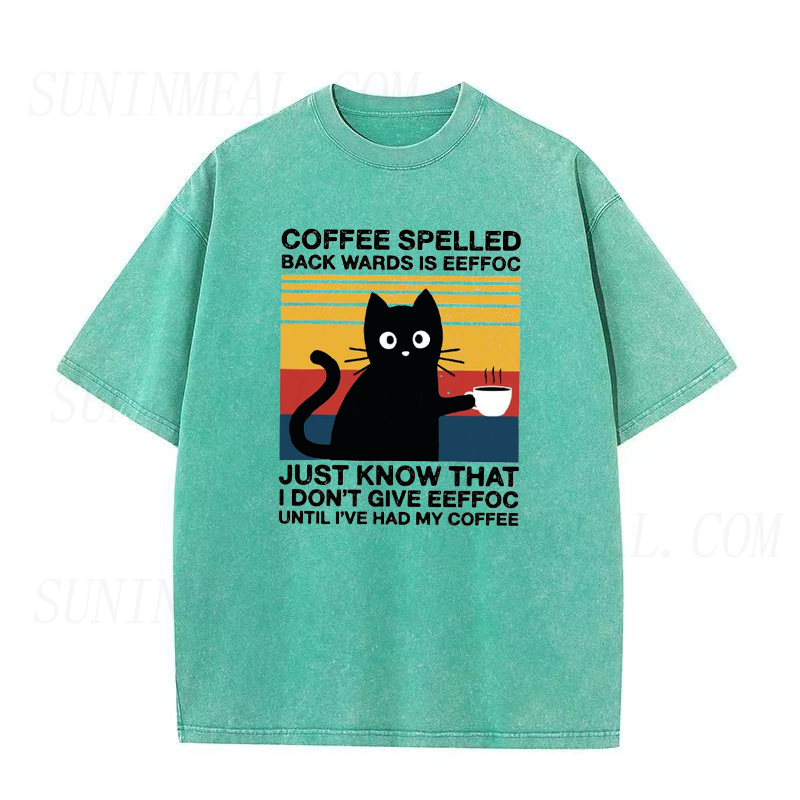 Coffee and Cat Tee