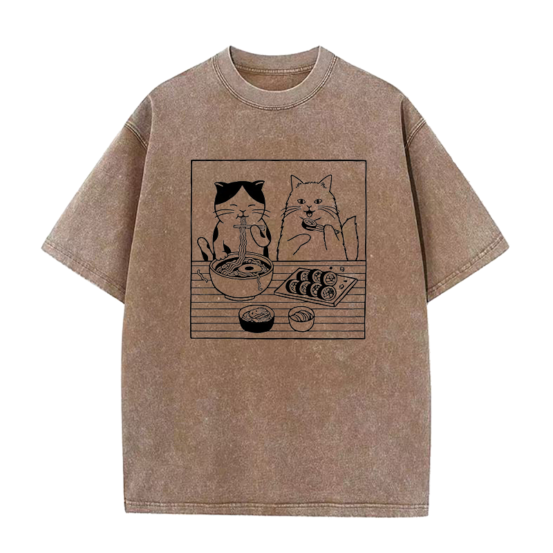 Sushi & Egg Noodles Unisex Tee