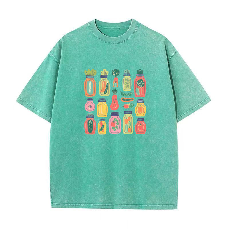 Colorful Pickle Veggie Unisex Tee