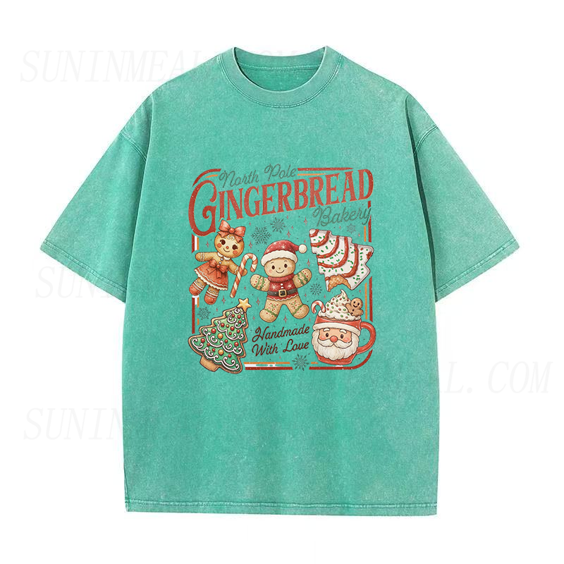 North Pole Gingerbread Unisex Tee