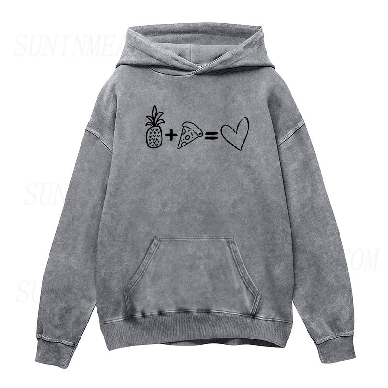 Pineapple Pizza Is Love Unisex Hoodie