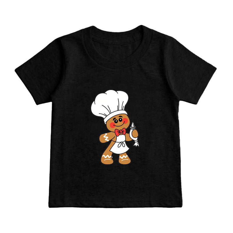 Gingerbread Chef Kids T-Shirt