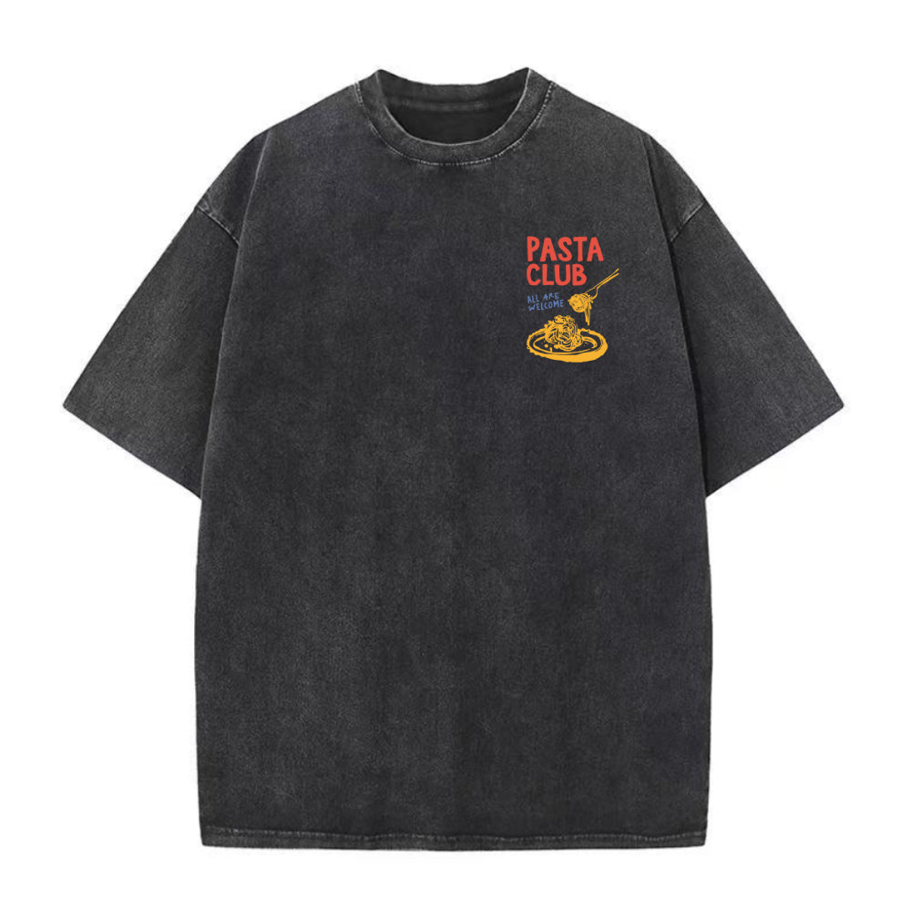Pasta Club All Are Welcome Unisex Tee