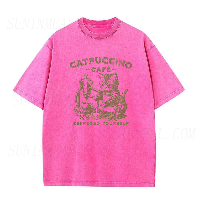 Cat Coffee Unisex Tee