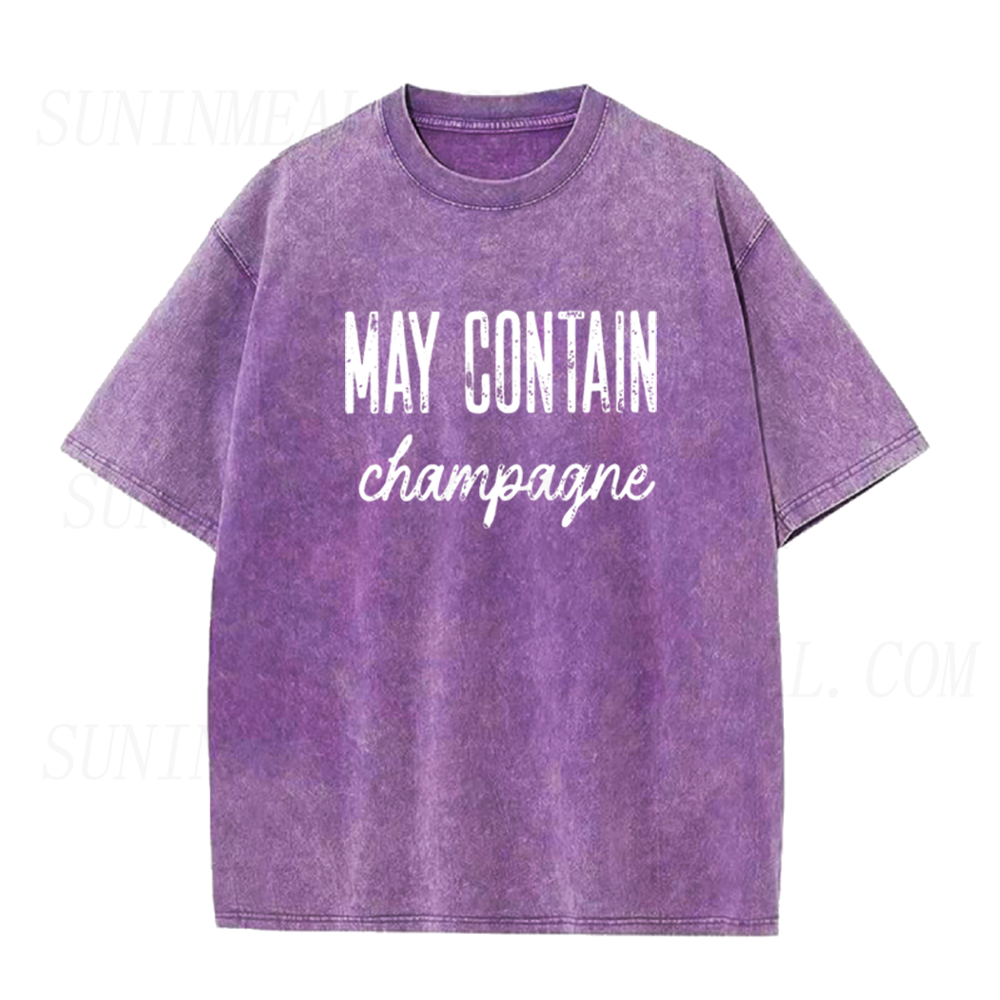 May Contain Champagne Unisex Tee