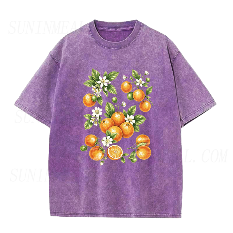 Fresh Citrus & Orange Blossom Summer Unisex Tee