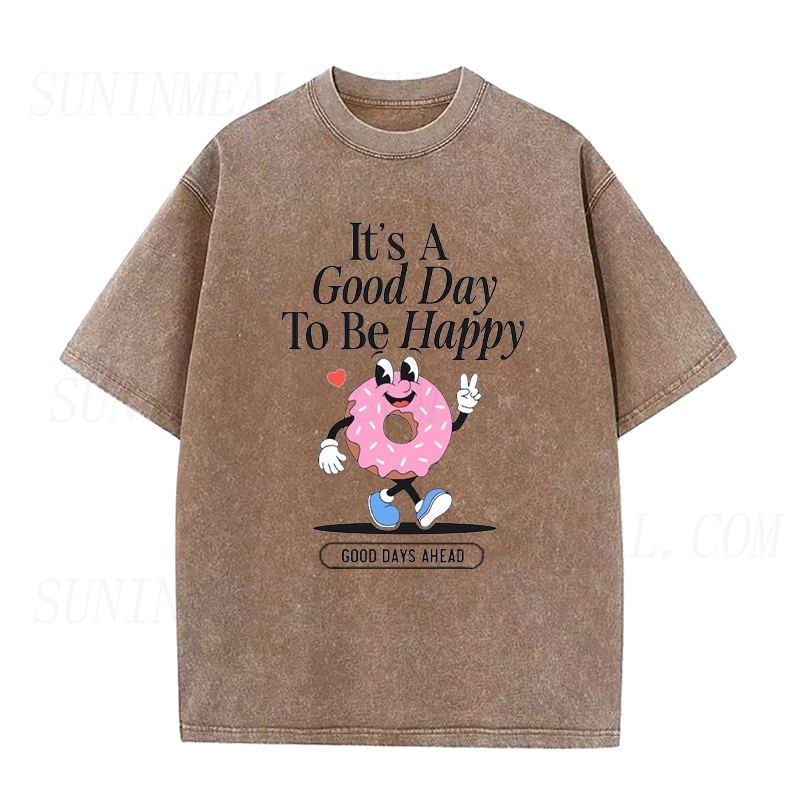 It’s A Good Day To Be Happy Donut Unisex Tee
