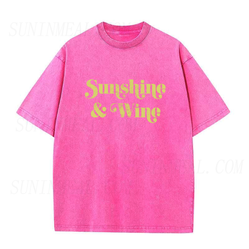 Sunshine & Wine Unisex Tee