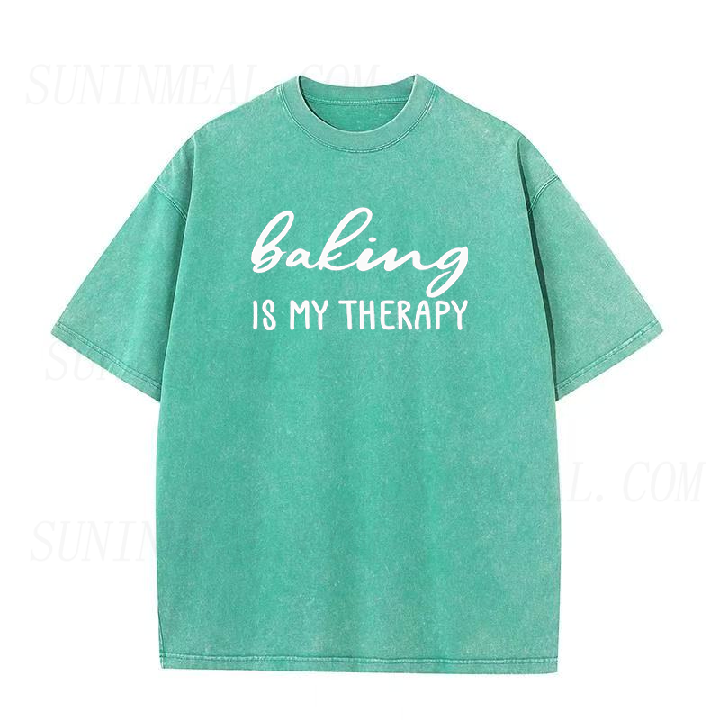Baking Is My Therapy Unisex Tee