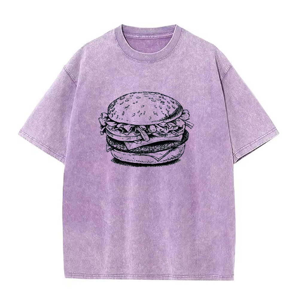 チーズバーガー ユニセックスTシャツ