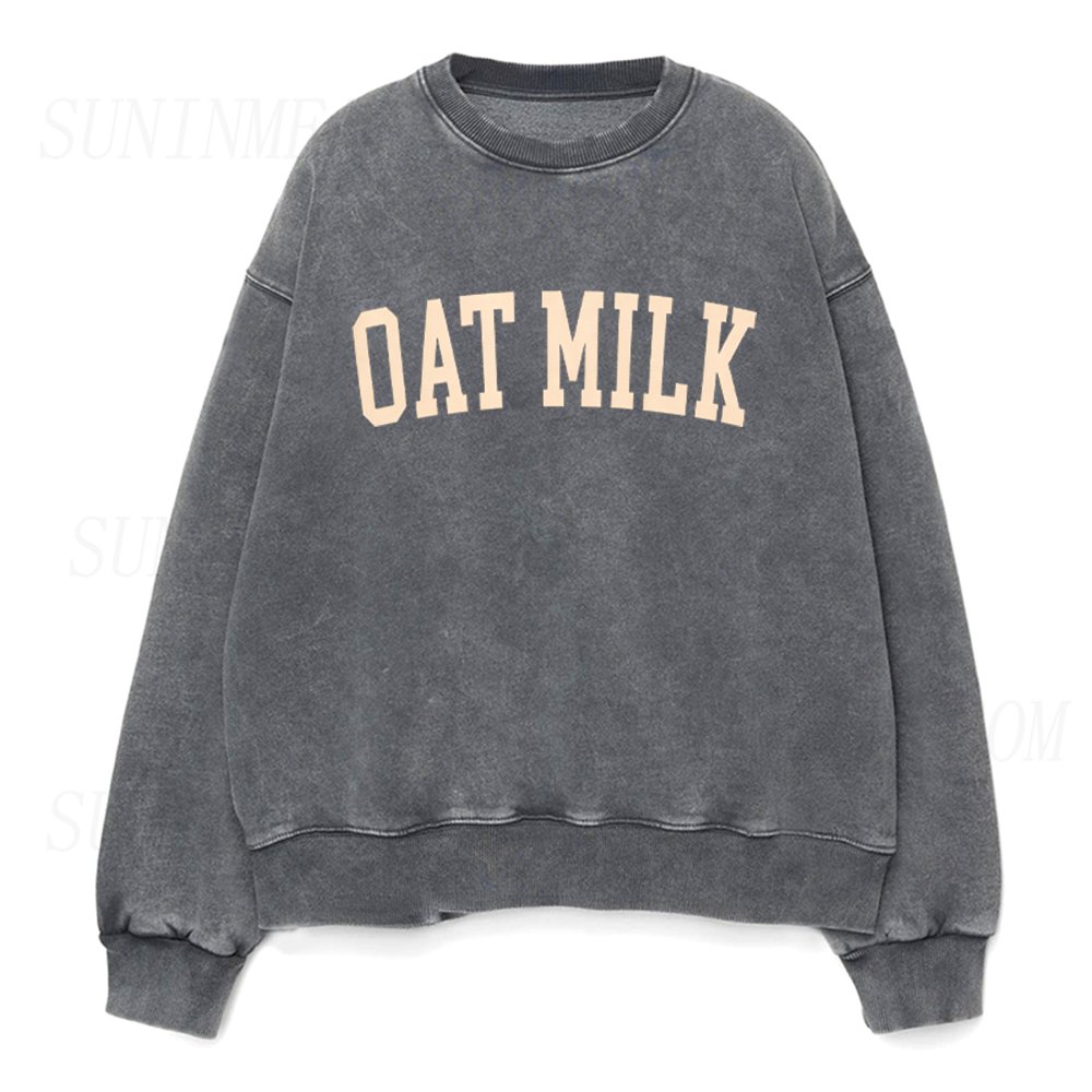 Vegan Oat Milk Unisex Crewneck Sweatshirt