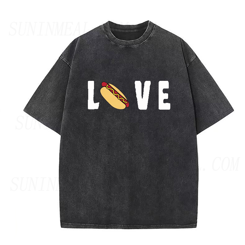 Love Hot Dog Unisex Tee