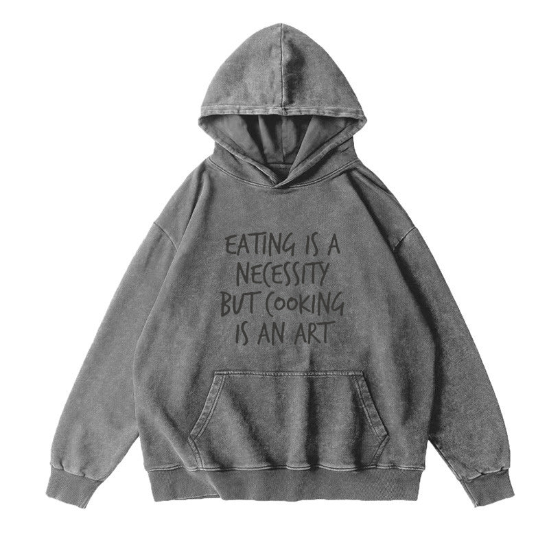 Eating is a Necessity But Cooking is an Art Unisex Hoodie