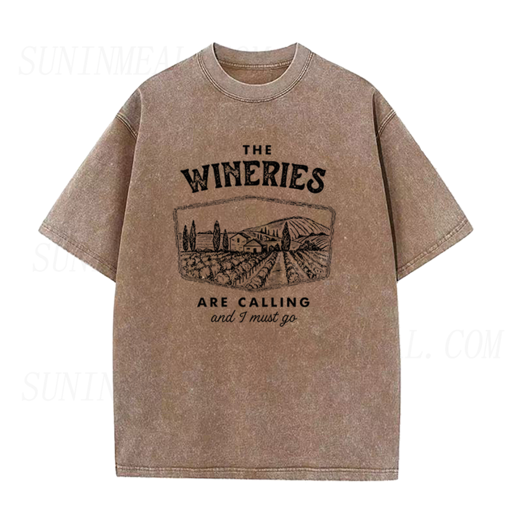 The Wineries Are Calling And I Must Go Unisex Tee