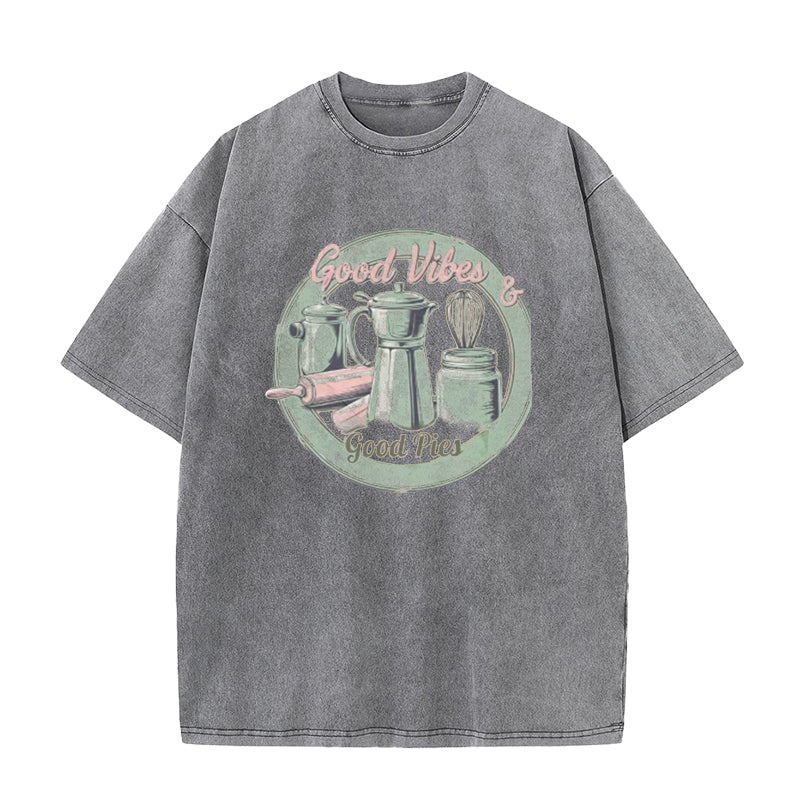 Good Vibes & Good Pies Unisex Tee