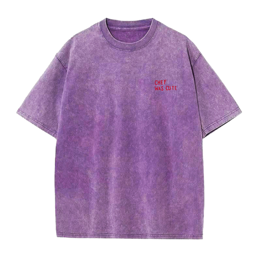 Chef was cute Unisex Tee