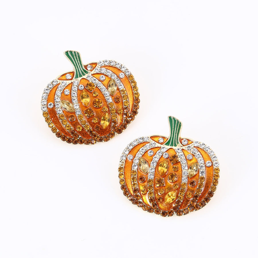 Pumpkin Earrings