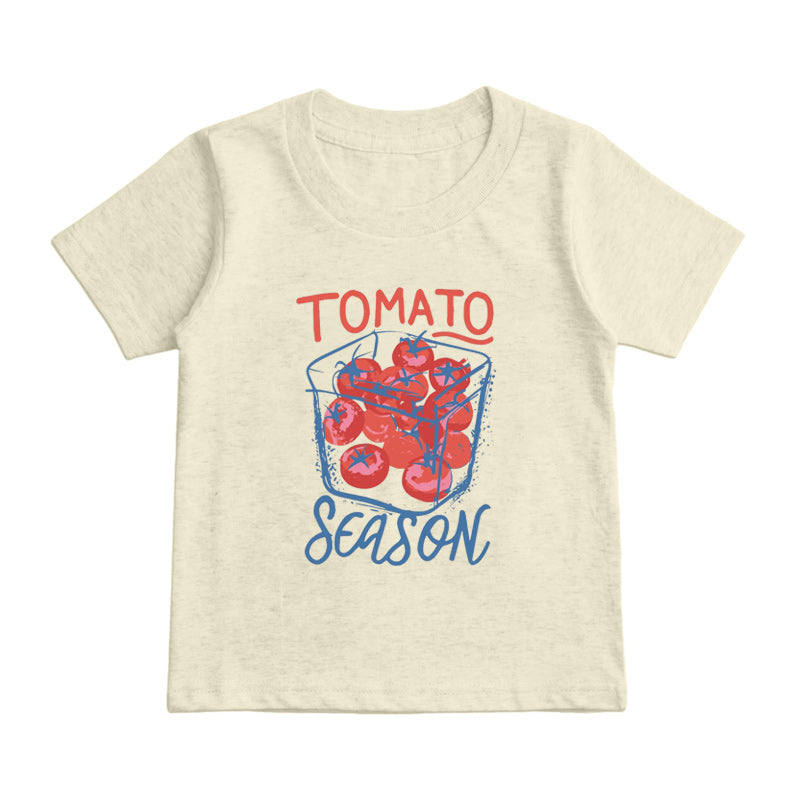 tomato seasons Kids T-Shirt