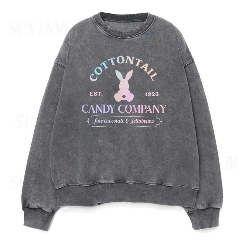 Cute Bunny Unisex Crewneck Sweatshirt