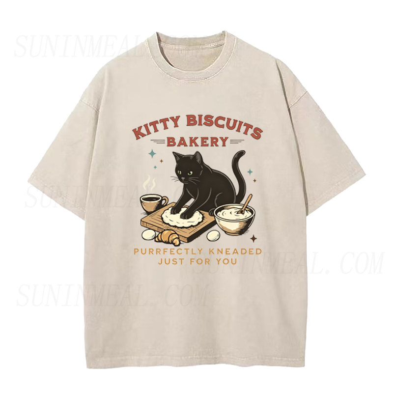 Kitty Biscuits Bakery Unisex Tee