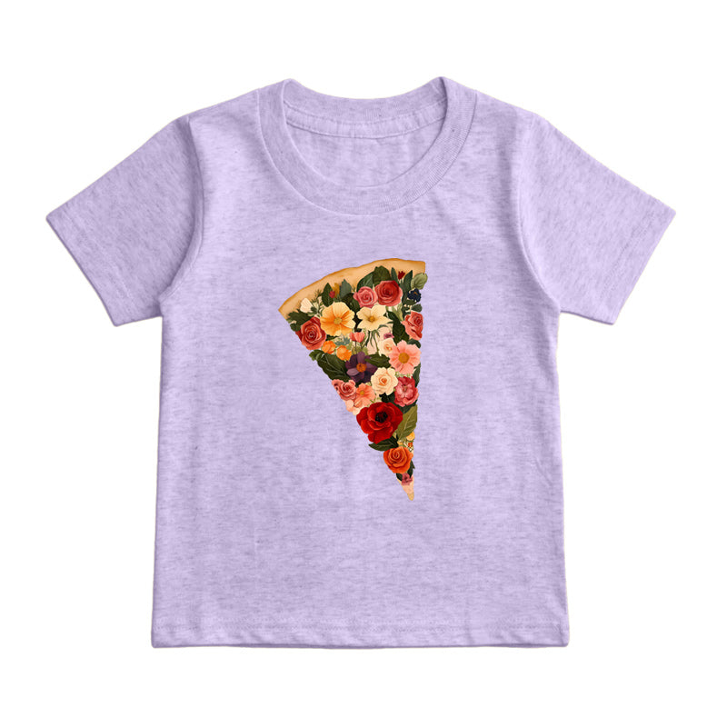 flower pizza Kids T-Shirt