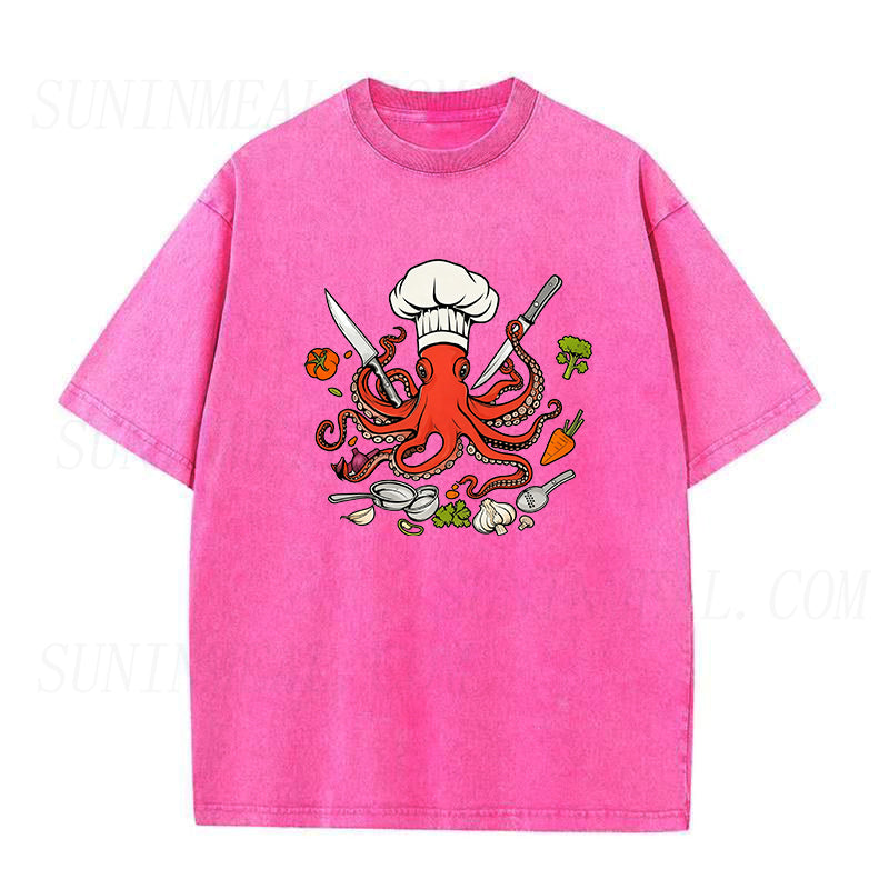 Octopus Chef Unisex Tee