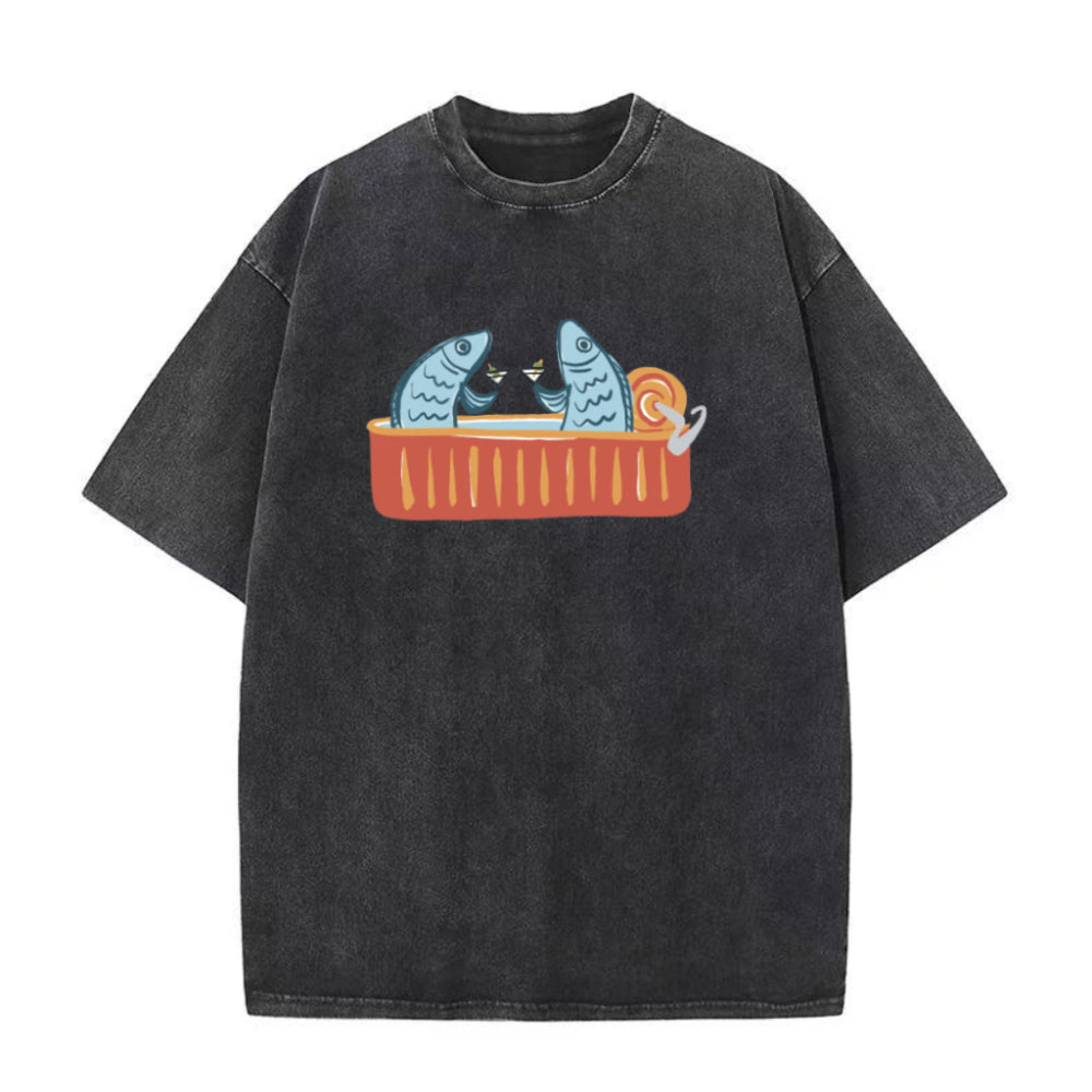 マティーニ サーディン ユニセックス Tシャツ