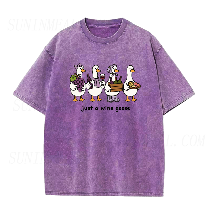 Just A Wine Goose Unisex Tee