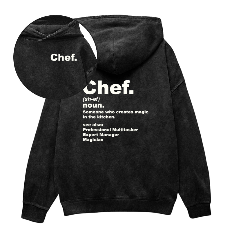 Chef Noun Unisex Hoodie
