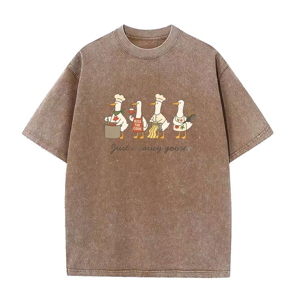 just a saucy goose Unisex Tee