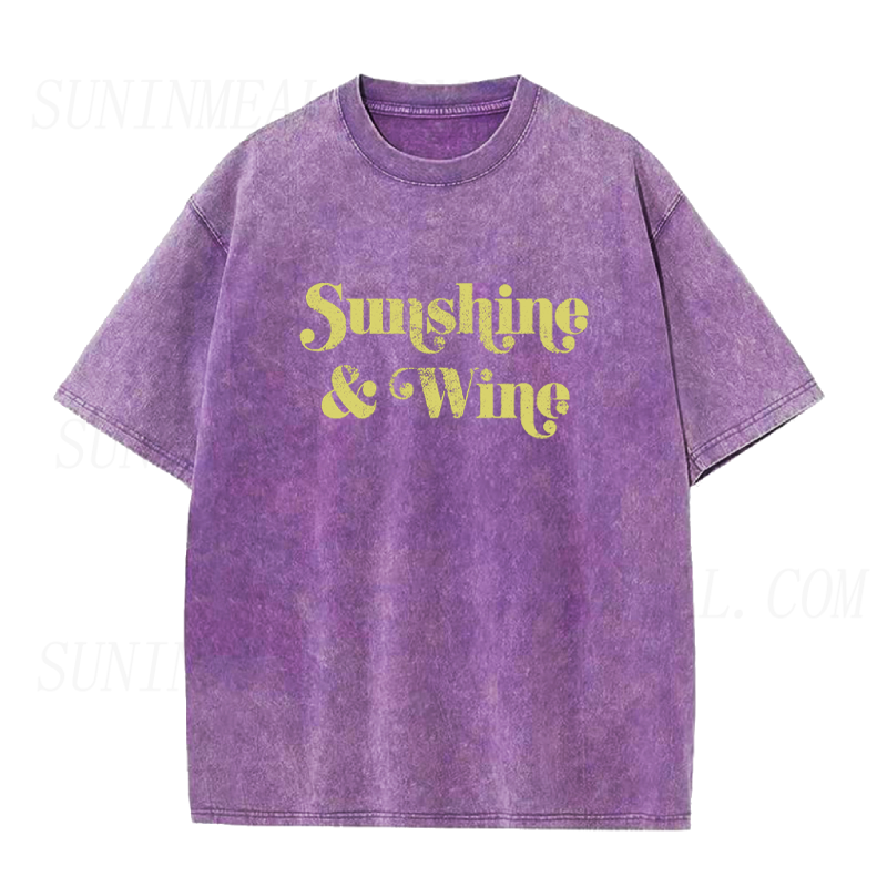 Sunshine & Wine Unisex Tee
