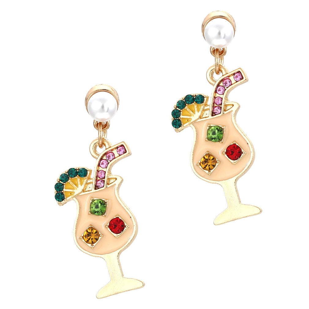 Cocktail Pearl Earrings