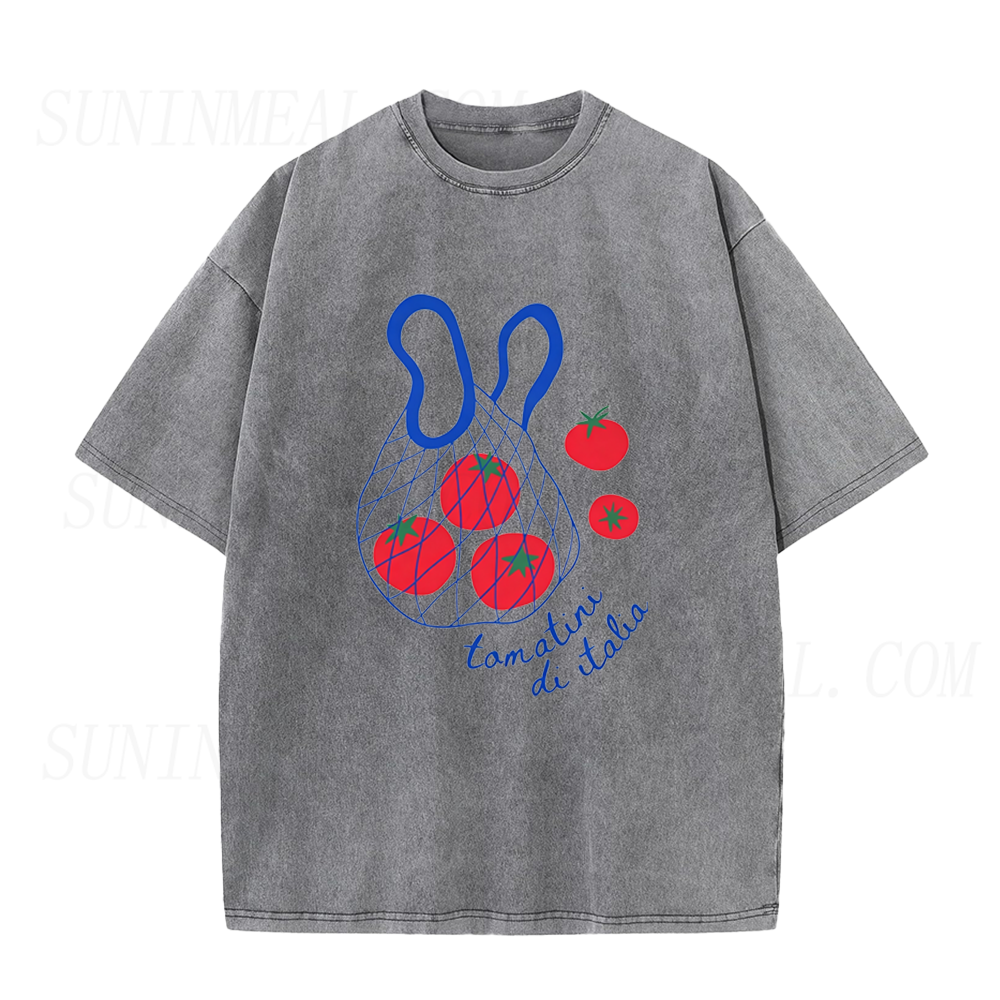 Minimalist Italy Tomatoes Unisex Tee