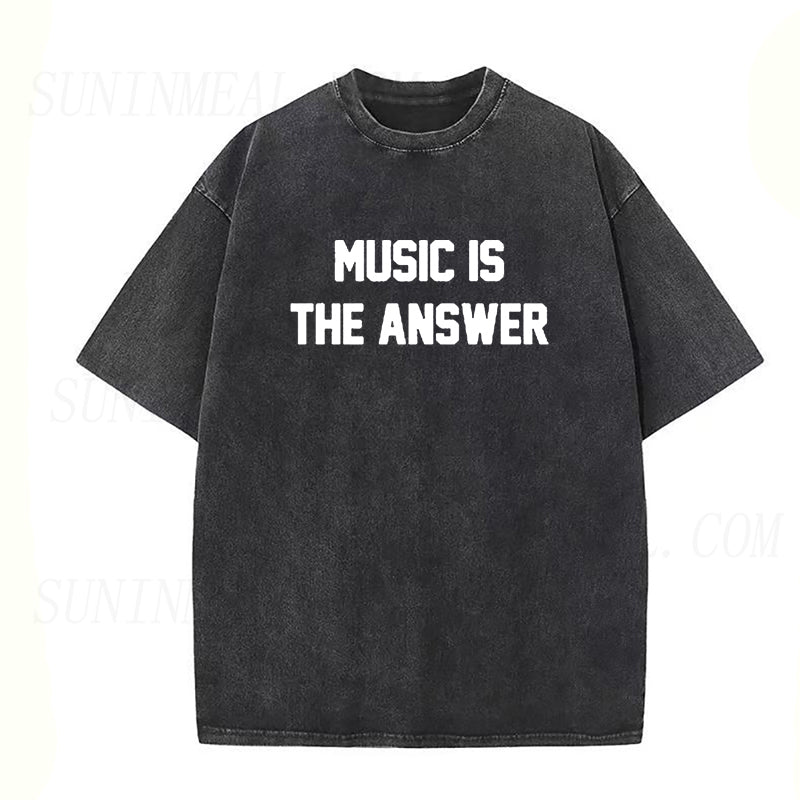 Music Is The Answer Unisex Tee