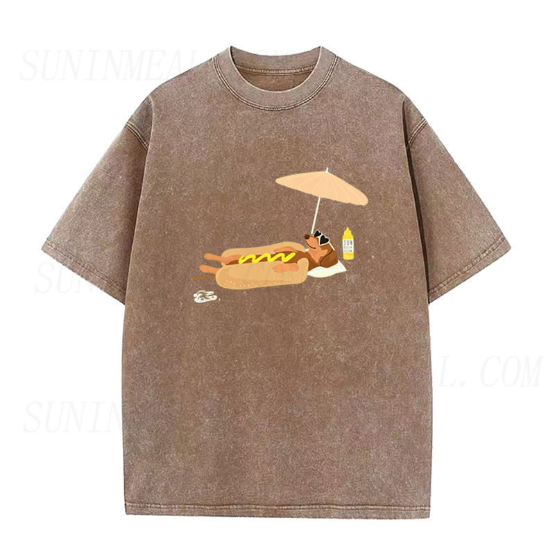 Funny Summer Hot Dog Unisex Tee