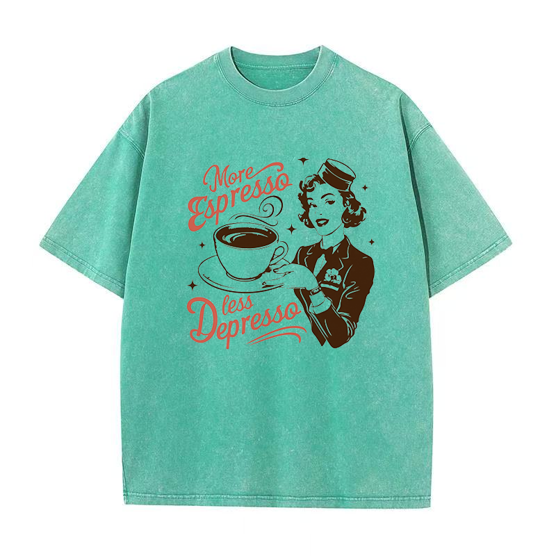 More Espresso Less Depresso Unisex Tee